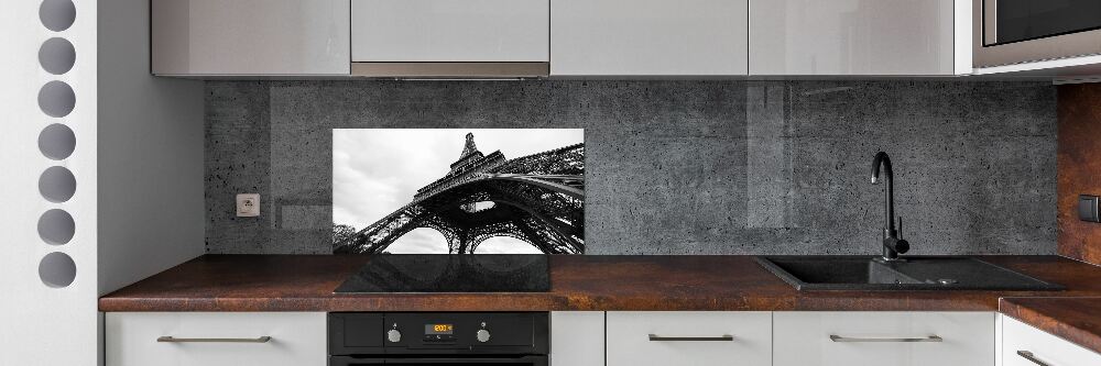 Glass splashback Eiffel Paris tower