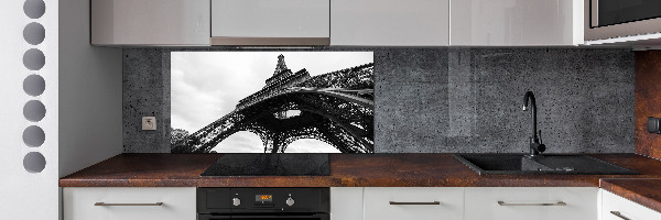 Glass splashback Eiffel Paris tower