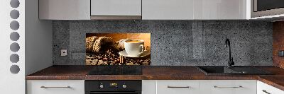 Cooker splashback Coffee and spices