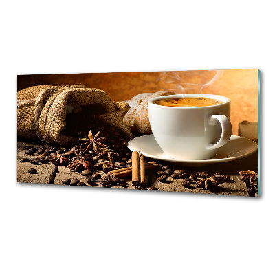 Cooker splashback Coffee and spices