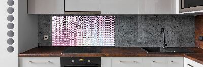 Kitchen splashback Fractal graphics