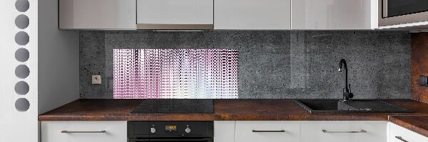 Kitchen splashback Fractal graphics