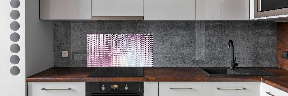 Kitchen splashback Fractal graphics