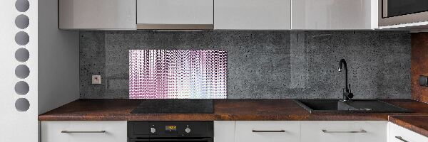 Kitchen splashback Fractal graphics