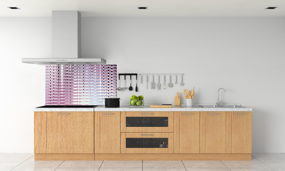 Kitchen splashback Fractal graphics