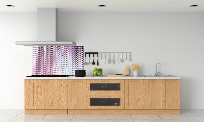 Kitchen splashback Fractal graphics