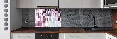 Kitchen splashback Fractal graphics