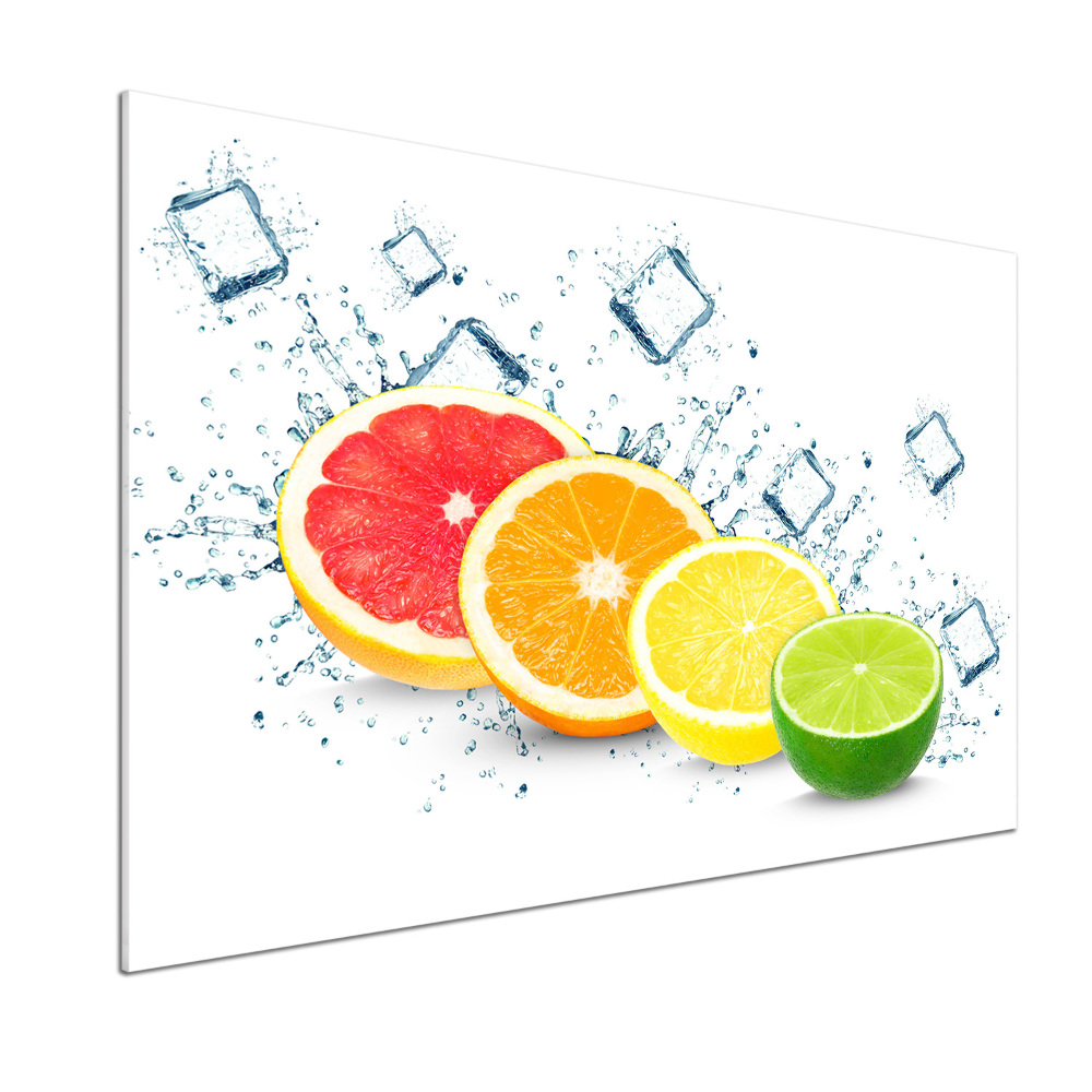 Kitchen splashback Citrus fruits