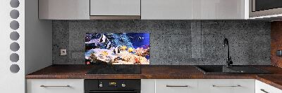 Cooker splashback Coral reef