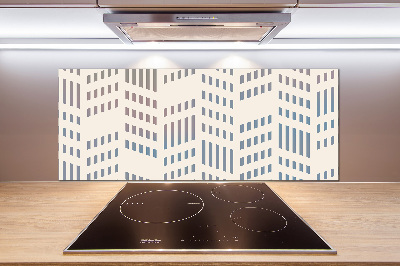 Kitchen splashback Geometric background