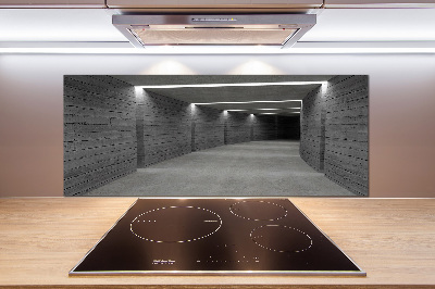 Kitchen splashback Concrete tunnel