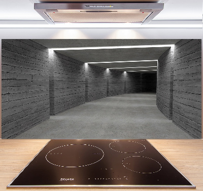 Kitchen splashback Concrete tunnel