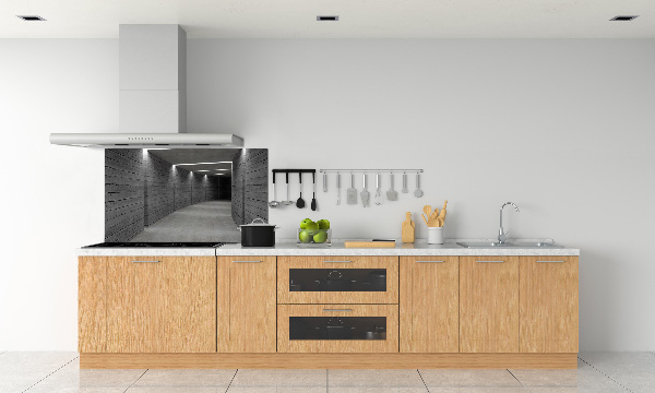 Kitchen splashback Concrete tunnel