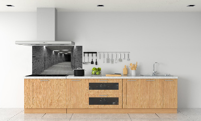 Kitchen splashback Concrete tunnel