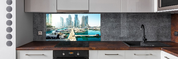 Kitchen splashback Marina in Dubai