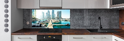 Kitchen splashback Marina in Dubai