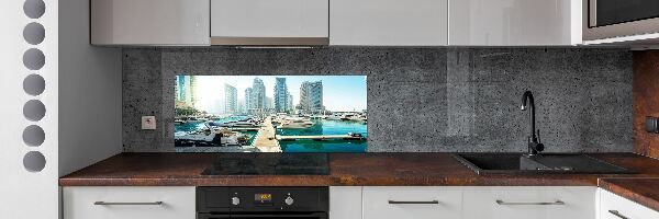 Kitchen splashback Marina in Dubai