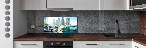 Kitchen splashback Marina in Dubai