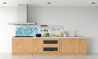 Kitchen splashback Fractal graphics