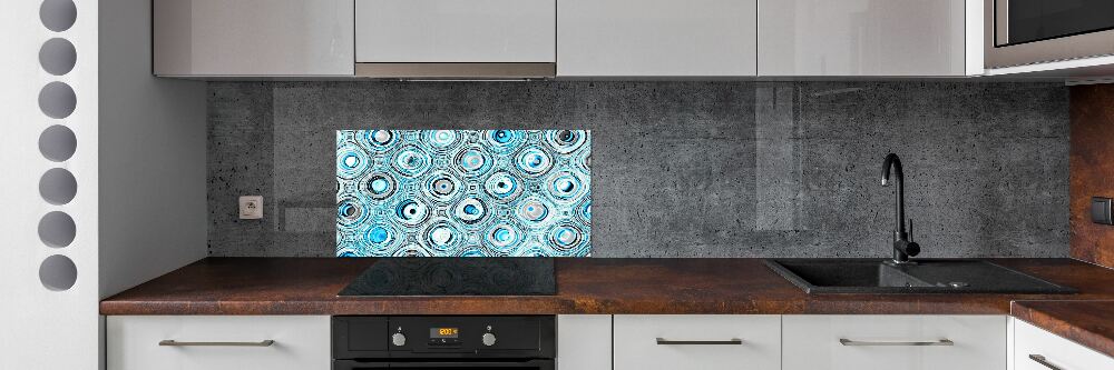 Kitchen splashback Fractal graphics