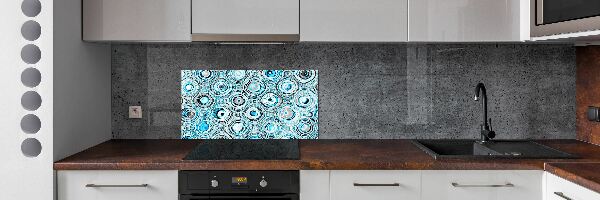 Kitchen splashback Fractal graphics