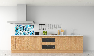 Kitchen splashback Fractal graphics