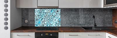 Kitchen splashback Fractal graphics