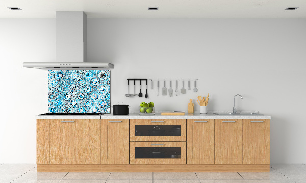 Kitchen splashback Fractal graphics