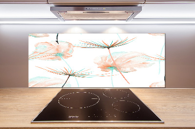 Kitchen splashback Dandelion