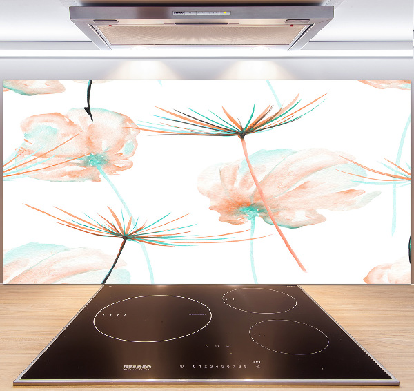 Kitchen splashback Dandelion