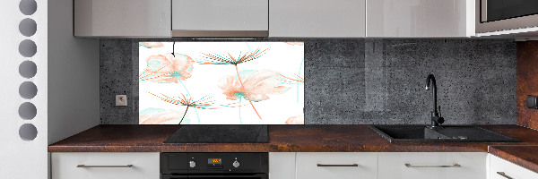 Kitchen splashback Dandelion