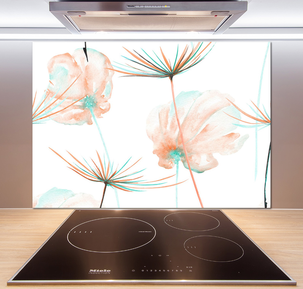 Kitchen splashback Dandelion