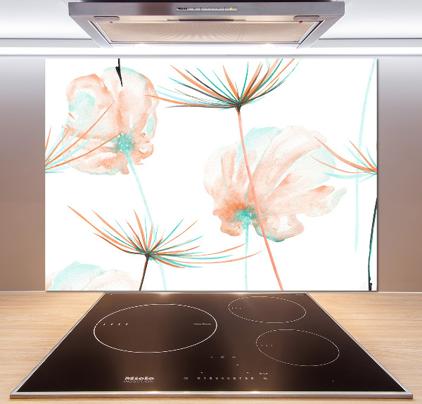 Kitchen splashback Dandelion