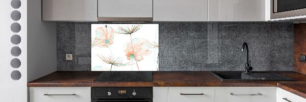 Kitchen splashback Dandelion