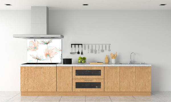 Kitchen splashback Dandelion