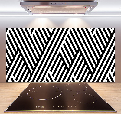 Kitchen splashback Geometric background