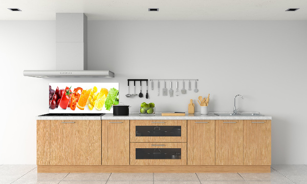 Kitchen splashback Fruits and vegetables