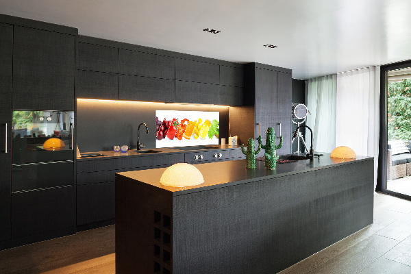 Kitchen splashback Fruits and vegetables