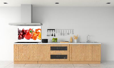 Kitchen splashback Fruits and vegetables