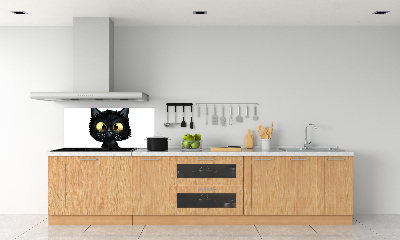 Kitchen splashback Illustration of the cat