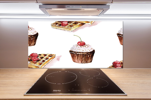 Cooker splashback Dessert