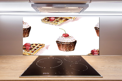 Cooker splashback Dessert