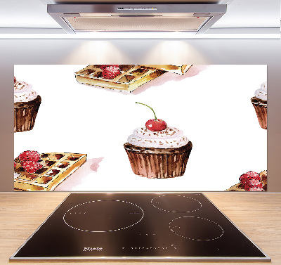 Cooker splashback Dessert