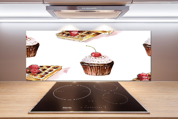 Cooker splashback Dessert