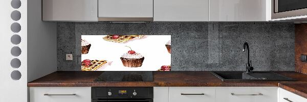 Cooker splashback Dessert