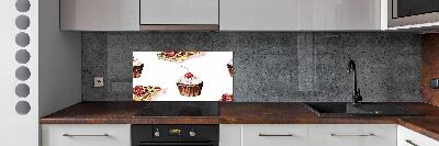 Cooker splashback Dessert