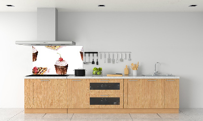 Cooker splashback Dessert