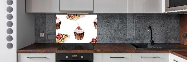 Cooker splashback Dessert