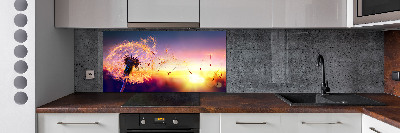 Kitchen splashback Dandelion