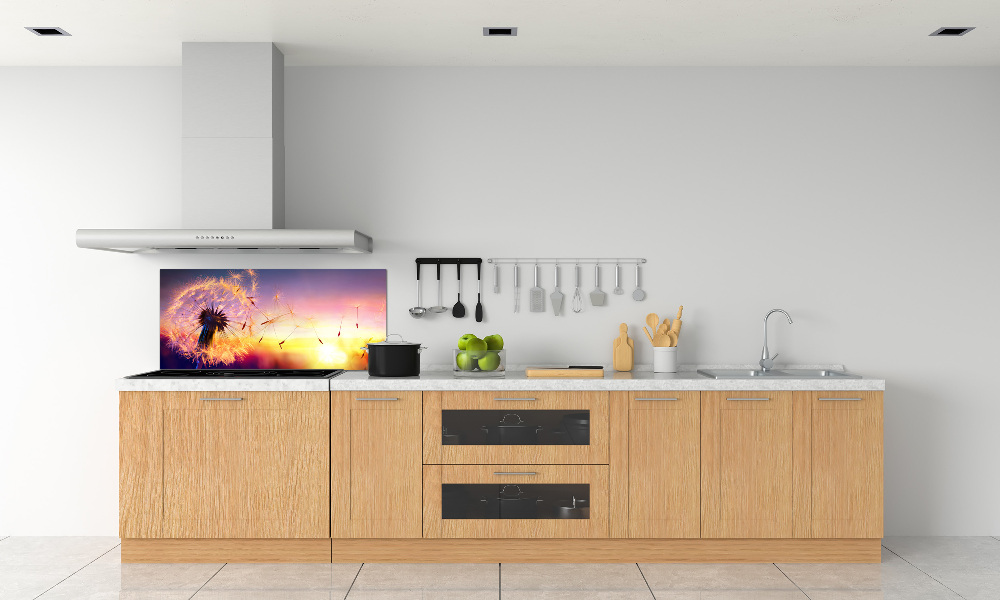 Kitchen splashback Dandelion